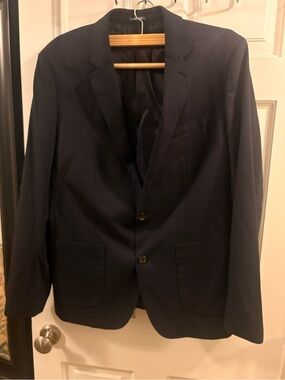 Bonobos Two-Button Sport Coat 42R Dark Navy